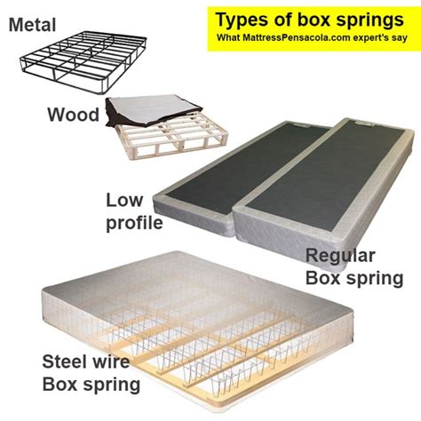 are metal or wood box springs better|box spring vs bed frame.